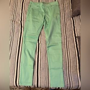 Express pants seafoam green size 10